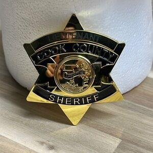LT Cook County Sheriff Movie Prep Badge